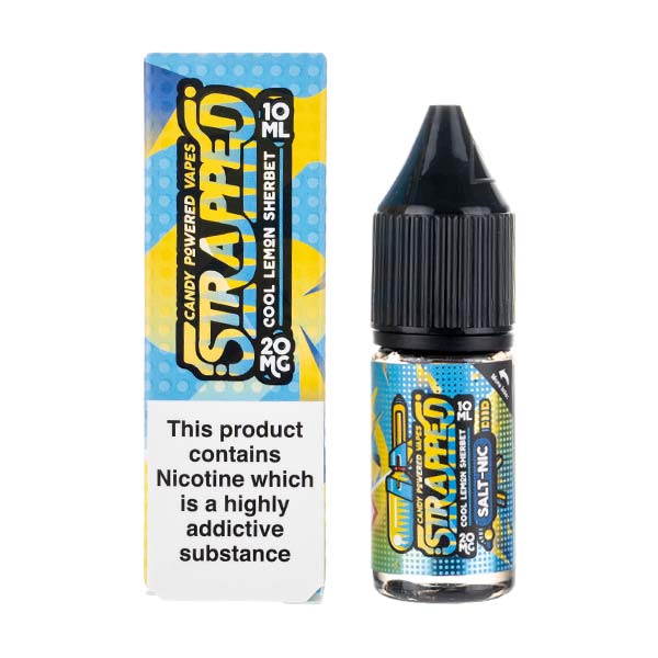 Cool Lemon Sherbet Nic Salt E-Liquid by Strapped