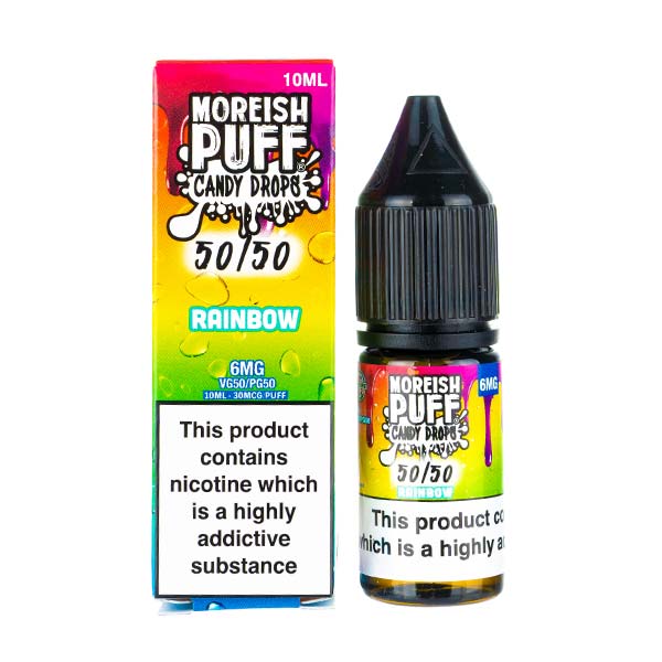 Rainbow Candy Drops 50/50 E-Liquid by Moreish Puff
