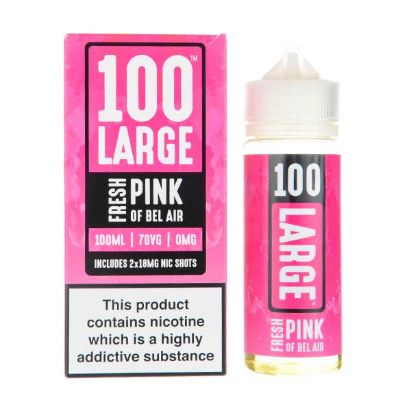 Fresh Pink of Bel Air 100ml Shortfill E-Liquid by 100 Large