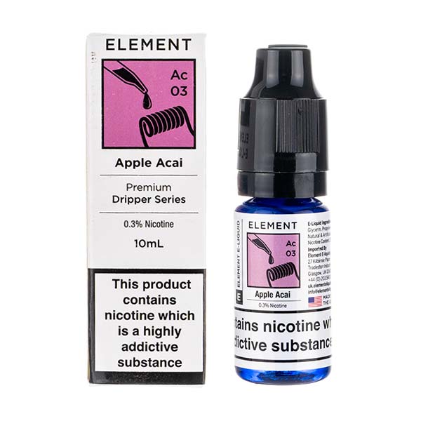 Apple Acai 80/20 E-Liquid by Element