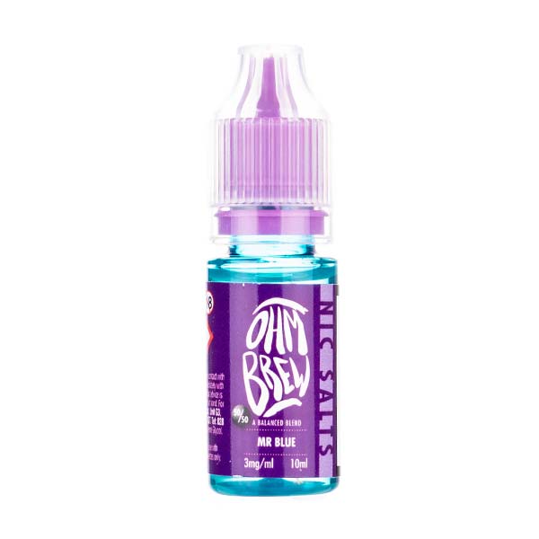 Mr Blue Nic Salt E-Liquid by Ohm Brew