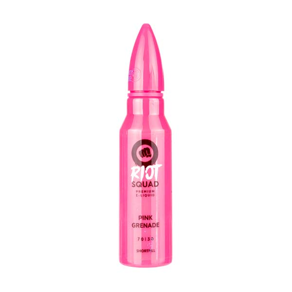 Pink Grenade 50ml Shortfill E-Liquid by Riot Squad