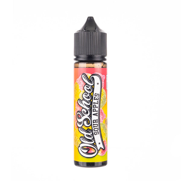 Sour Apples 50ml Shortfill E-Liquid by Old School