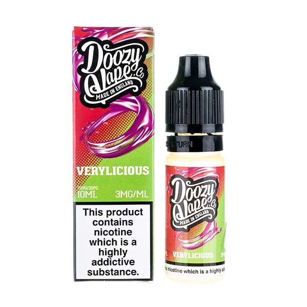 Verylicious 70/30 E-Liquid by Doozy Vapes