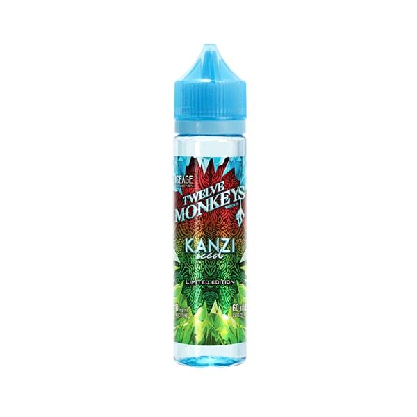 Kanzi Iced 50ml Shortfill E-Liquid by Twelve Monkeys