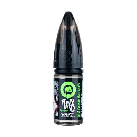 Apple, Cucumber, Mint & Aniseed Hybrid Salt E-Liquid by Riot Squad Punx