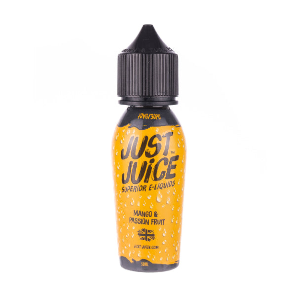 Mango and Passionfruit 50ml Shortfill E-Liquid by Just Juice