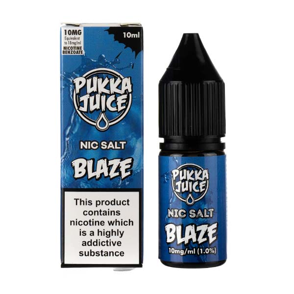 Blaze Nic Salt E-Liquid by Pukka Juice