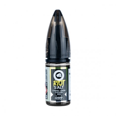 Loaded Lemon Custard Hybrid Salt E-Liquid by Riot Squad