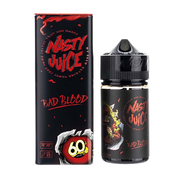 Bad Blood 50ml Shortfill E-Liquid by Nasty Juice