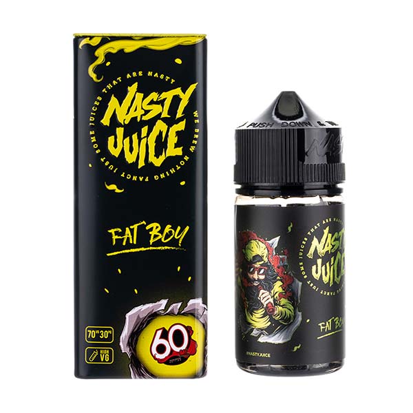 Fat Boy 50ml Shortfill E-Liquid by Nasty Juice