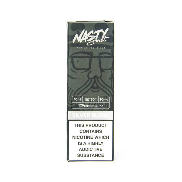 Silver Blend Nic Salt E-Liquid by Nasty Juice