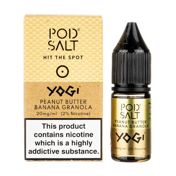 Peanut Butter Banana Nic Salt E-Liquid ...