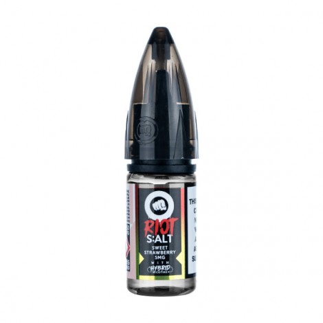 Sweet Strawberry Hybrid Salt E-Liquid by Riot Squad