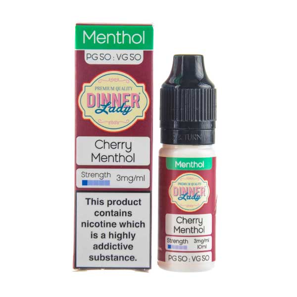 Cherry Menthol 50/50 E-Liquid by Dinner ...