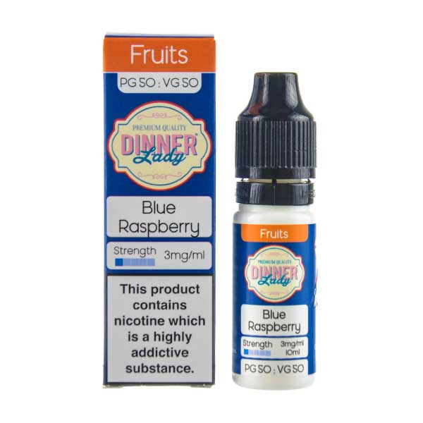 Blue Raspberry 50/50 E-Liquid by Dinner ...