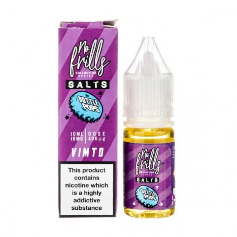Vimto Nic Salt E-Liquid by No Frills Bottle Pops