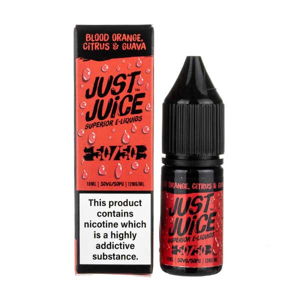 Blood Orange, Citrus & Guava 50/50 E-Liquid by Just Juice