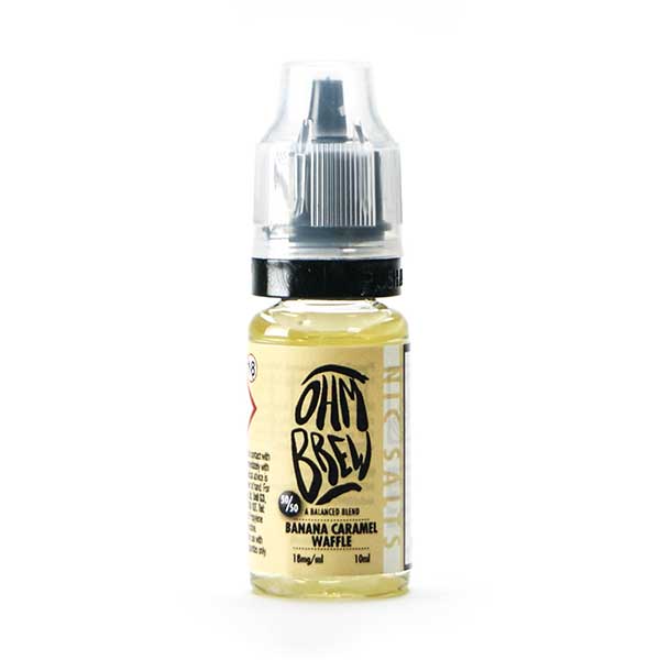 Banana Caramel Waffle Nic Salt by Ohm Brew