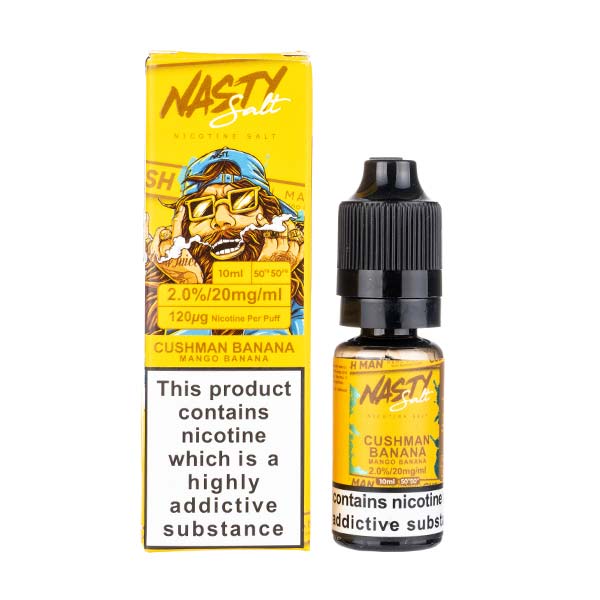 Banana Cush Man Nic Salt E-Liquid ...