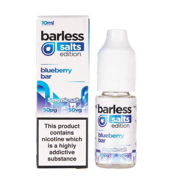 Blueberry Nic Salt E-Liquid by Barless ...
