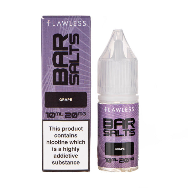 Grape Nic Salt E-Liquid by Flawless Bar Salts