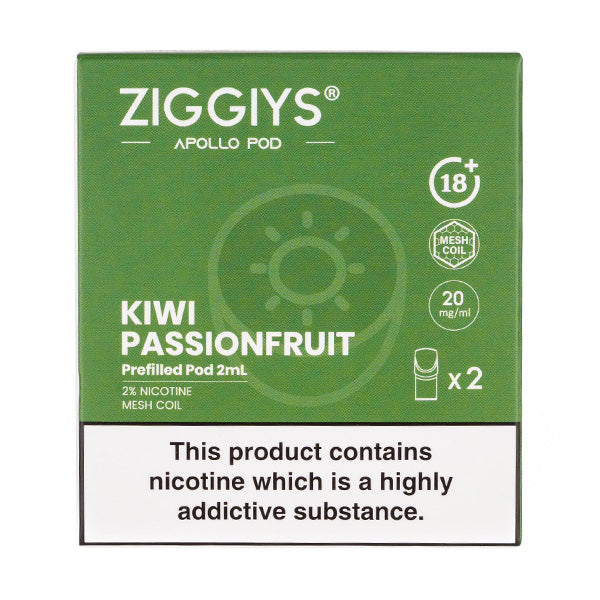 Kiwi Passionfruit Apollo Prefilled Pods by ...
