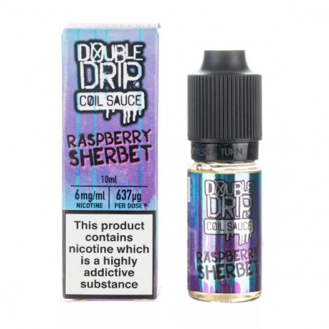 Raspberry Sherbet 80/20 E-Liquid by Double Drip