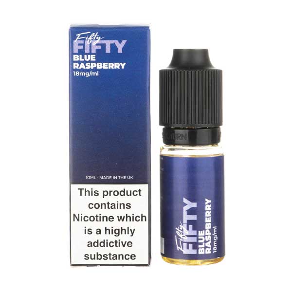 Blue Raspberry E-Liquid by VS Fifty Fifty