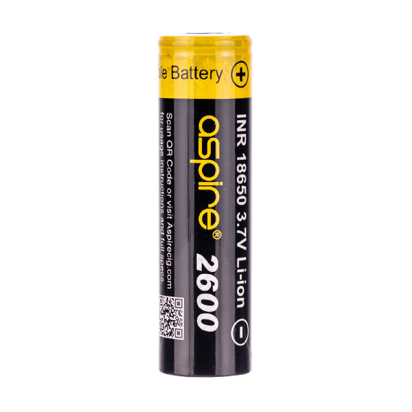 18650 2600mAh Battery by Aspire